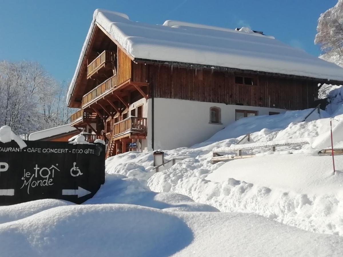 Le Toi Du Monde Bed and Breakfast Flumet Eksteriør billede